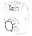 Fig. 01 - Illuminated thumbwheel switch assembly