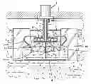 Fig. 01 - METHOD FOR STIRRING A LIQUID AND FOR INJECTING A GAS INTO THIS LIQUID, SUITABLE FOR SHALLOW BASINS