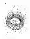 Fig. 02 - Electric machine having a heat dissipating construction