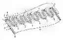 Fig. 01 - CONTINUOUS STATOR WINDING HAVING A RECTANGULAR CROSS-SECTION AND METHOD