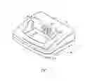Fig. 02 - Charging base with drainage features