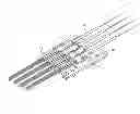 Fig. 01 - Breakout assemblies and associated mounting members for fiber optic applications