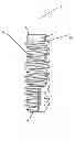 Fig. 01 - Threaded fastener having a thread crest greater than its thread root and “V” angles on the crest and root
