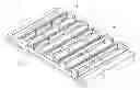 Fig. 01 - Mold system for forming multilevel blocks