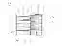 Fig. 21 - Mold system for forming multilevel blocks