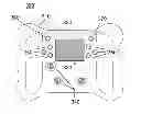Fig. 01 - Racing car wheel and controls for use in a multimedia interactive environment