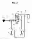 Fig. 14 - Internal-combustion engine having a system for variable actuation of the intake valves, provided with three-way solenoid valves