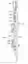 Fig. 01 - Device for entraining a shaft door by means of an elevator car door