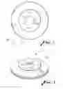 Fig. 02 - Brake rotors having a custom designer feature and methods for forming the same