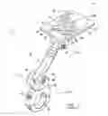Fig. 02 - Scooter device mounting assembly