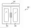 Fig. 01 - Removable side hinge for appliance