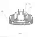 Fig. 11 - Outlet device with collected outer sound to control the waterway