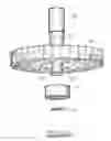 Fig. 03 - Mounting assembly for an electric fan