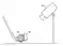 Fig. 01 - Method and apparatus for determining an angle of attack from multiple ball hitting