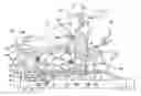 Fig. 01 - MACHINE FOR GYMNASTIC EXERCISES, PARTICULARLY FOR EXERCISING THE ABDOMINAL MUSCLES