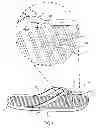 Fig. 02 - Article of footwear with thong portion including grooves