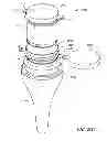 Fig. 22 - Sample container and filtration apparatus and method of filtration using same