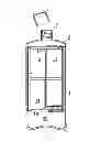 Fig. 01 - REMOVABLE FILTRATION DEVICE, PARTICULARLY FOR A CONTAINER SUCH AS A BOTTLE