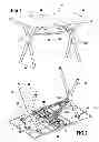 Fig. 02 - Table including at least one leg that can be turned either way up