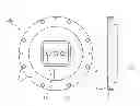 Fig. 01 - Explosion-proof, compound electric motor