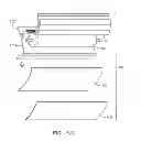 Fig. 17 - Low glare lighting for a transit vehicle