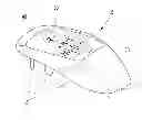 Fig. 01 - Control knob for vehicle