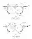 Fig. 43 - Electrical cable with shielding film with gradual reduced transition area