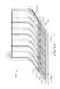Fig. 45 - Electrical cable with shielding film with gradual reduced transition area