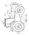 Fig. 02 - Work vehicle having a cooling system with a reversible airflow