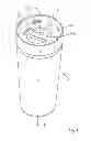 Fig. 02 - Device for encapsulating flavoring solids and container having such a device