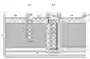 Fig. 01 - Deep isolation trench structure and deep trench capacitor on a semiconductor-on-insulator substrate