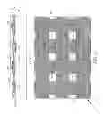Fig. 07 - Semiconductor device and method of making single layer substrate with asymmetrical fibers and reduced warpage