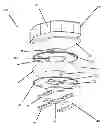 Fig. 01 - PNEUMATICALLY SUPPORTED BICYCLE SEAT ASSEMBLY