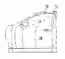 Fig. 01 - Luminant trim for vehicle window frame