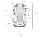 Fig. 01 - Portable child restraining seat