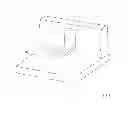Fig. 02 - Seat armrest frame