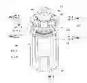 Fig. 02 - Switch module built in steering wheel