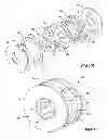 Fig. 09 - Electrical rotary machine assembly with stator core sections