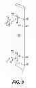 Fig. 06 - Removable side hinge with temporary holding feature for a home appliance