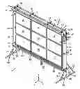 Fig. 01 - Touch-enabled video wall support system, apparatus, and method