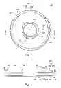 Fig. 02 - Optical disc with a discontinuous surface structure