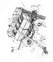 Fig. 02 - Position adjustment assembly for an agricultural conveyor