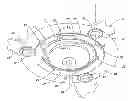 Fig. 01 - Combined light fitting and ceiling fan