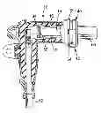 Fig. 01 - Visual latching indicator arrangement for an electrical bushing and terminator