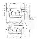 Fig. 22 - Leveling block for a wall construction system