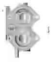 Fig. 06 - Thermostat housing which provides optimized coolant flow