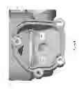 Fig. 09 - Thermostat housing which provides optimized coolant flow