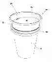 Fig. 01 - DRINKING AID DEVICE FOR A DISPOSABLE CUP