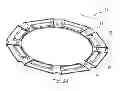 Fig. 09 - Retainer for welding wire container and welding wire container with retainer