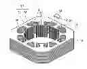 Fig. 01 - Stator and protecting member for stator